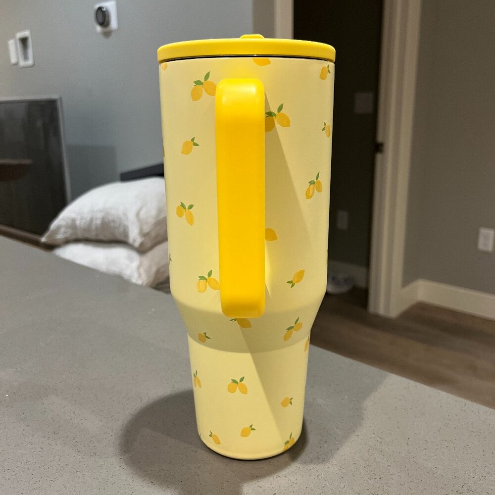 Hydrojug 40 oz 🍋 Main Squeeze 🍋 Lemon Fruit Tumbler - RETIRED SOLD OUT - Picture 2 of 6